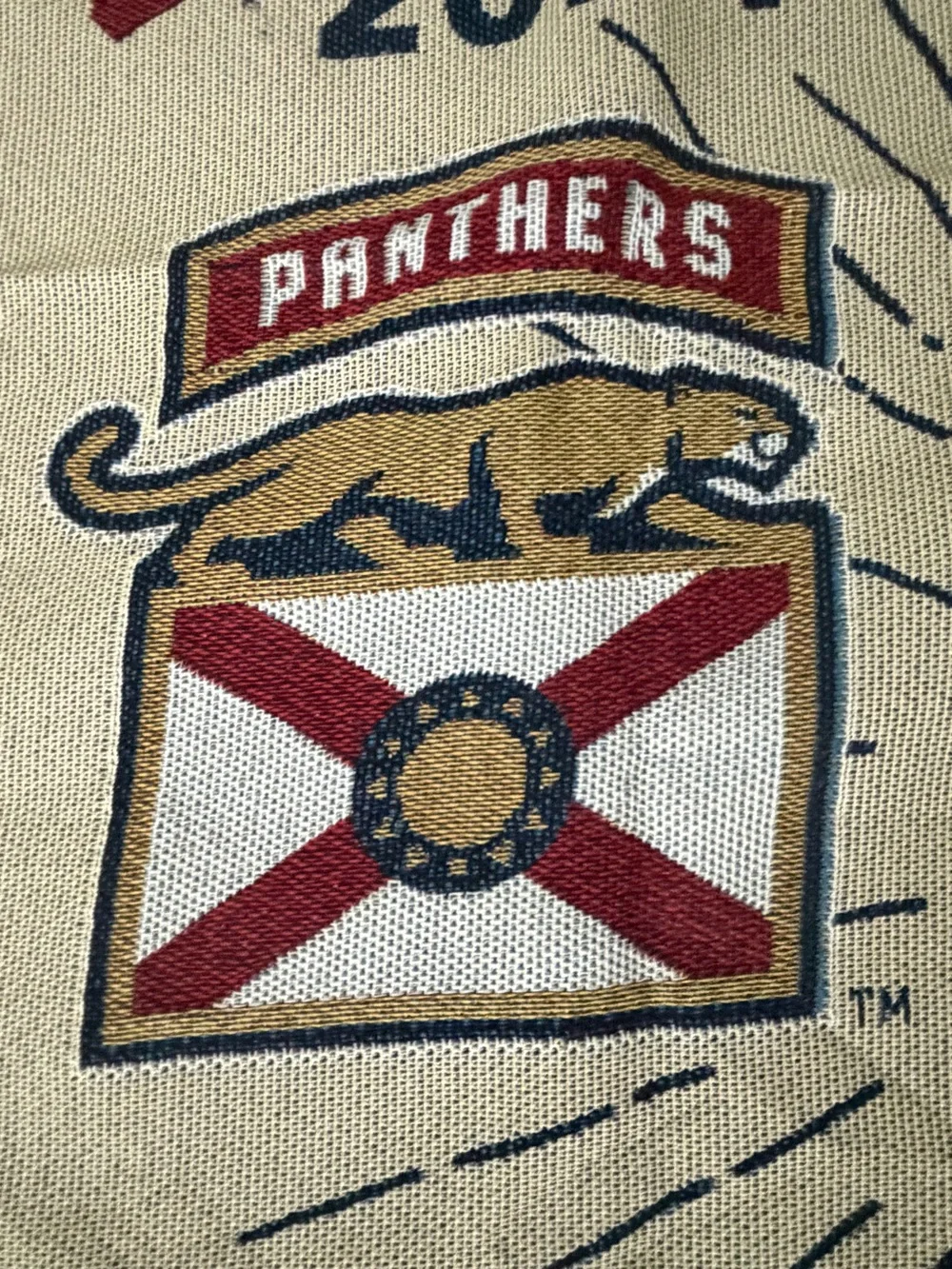 NHL Florida Panthers Stanley Cup Champions Throw Blanket with fringe